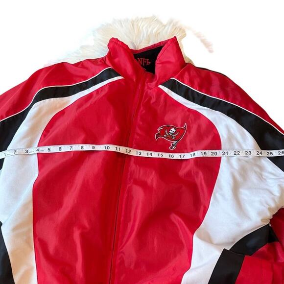 NFL Red and Black Jacket with White Accents L - Picture 9 of 16